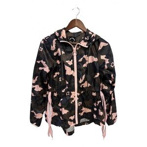 The Upside Pink and Black Camouflage Utility Jacket